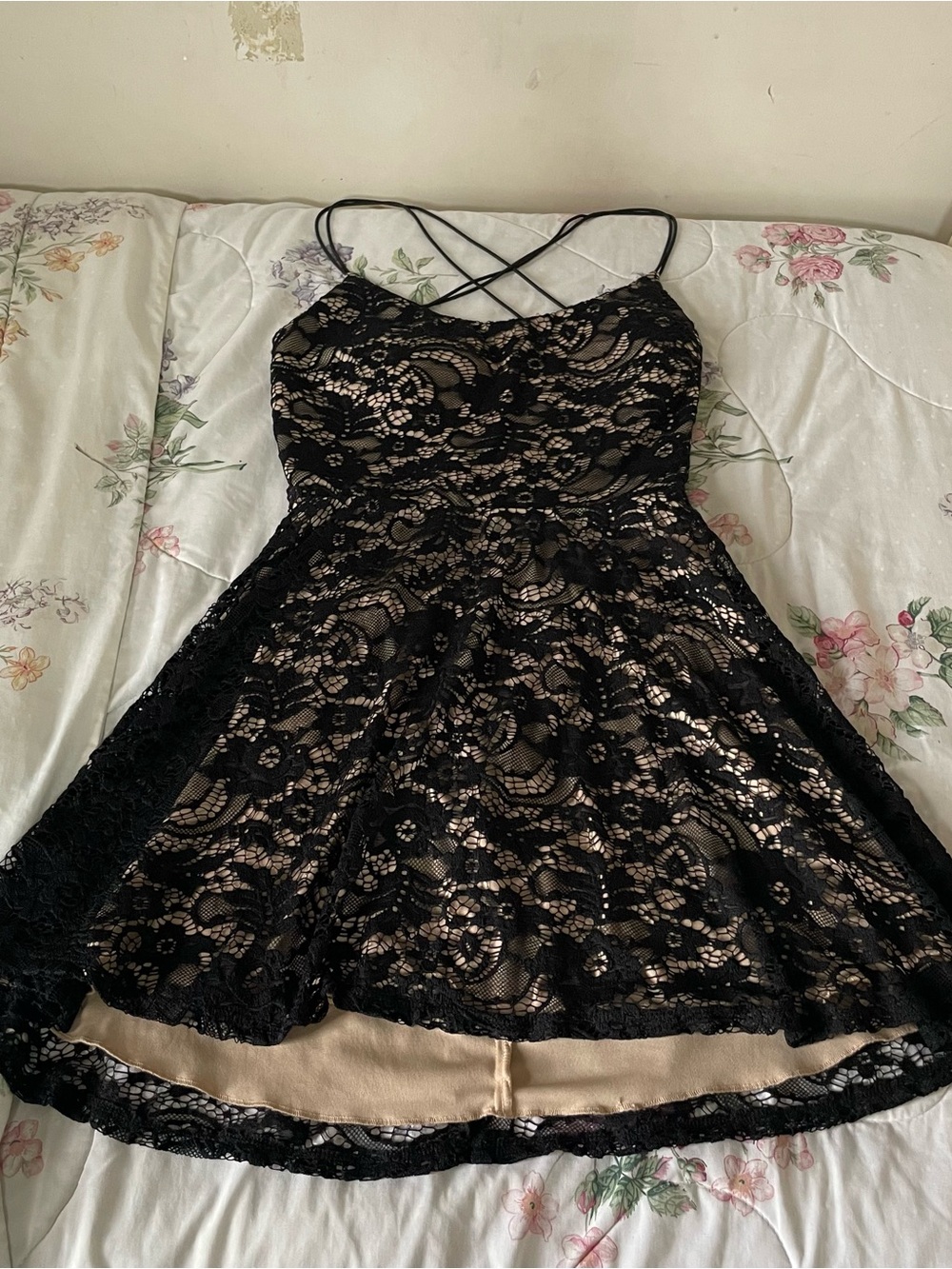 windsor black lace dress